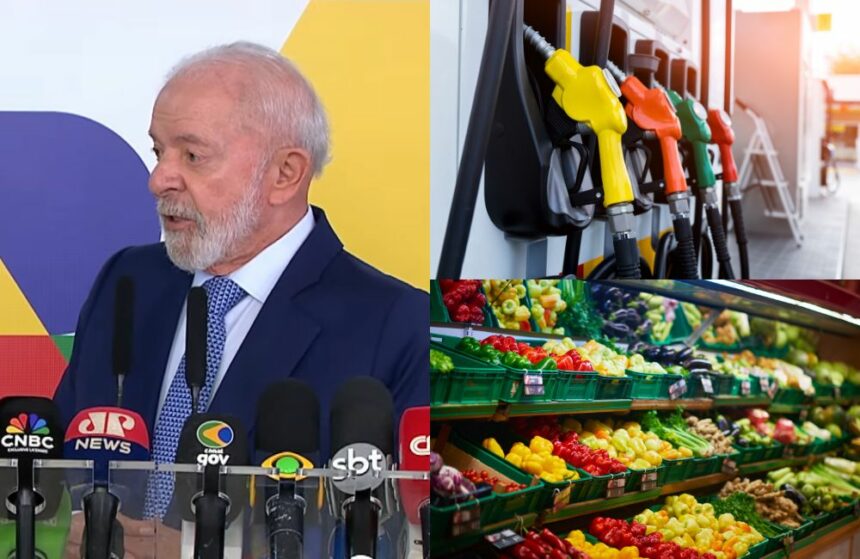 Inflação dispara: Lula diz que não vai intervir nos preços dos combustíveis e que não fará 'bravata' para conter preço dos alimentos