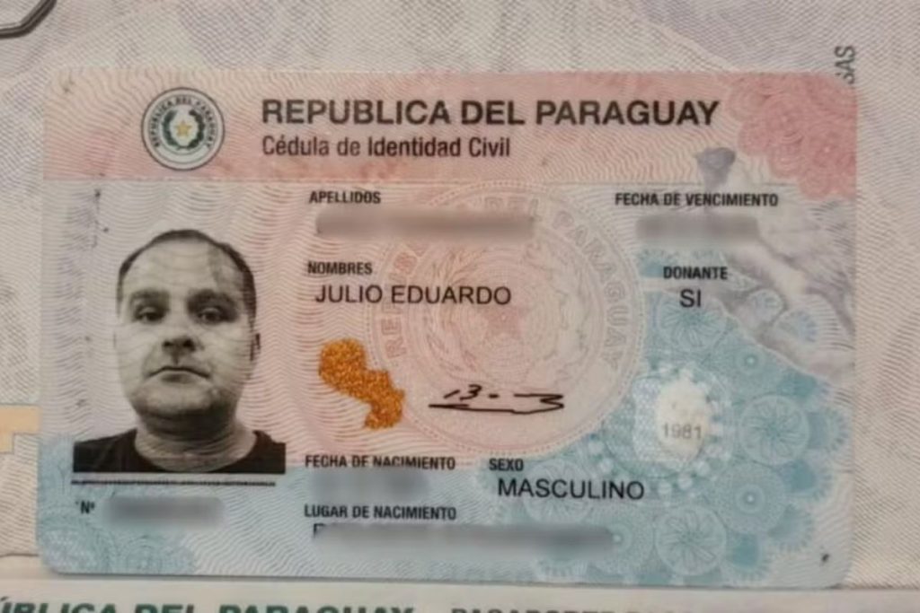 Fuga frustrada leva ex-chefe da PRF a prisão no Paraguai após violar tornozeleira e usar passaporte falso